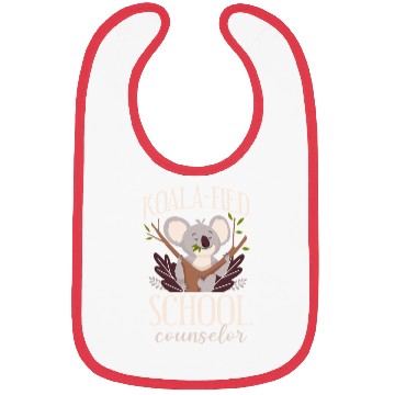 Discover School Counselor Koala Koala-Fied Bibs