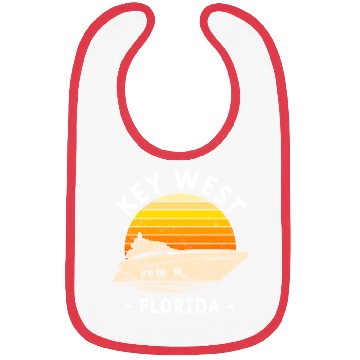 Discover KEY-WEST FLORIDA Sailing Sunshine-State West Keys Bibs
