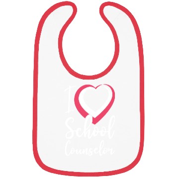 Discover School Counselor Heart I (Heart) Bibs