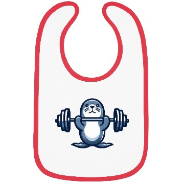 Discover Seal dumbbell gym fitness workout training Bibs
