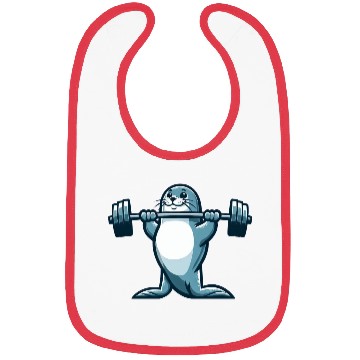 Discover Seal fitness workout gym barbells training Bibs