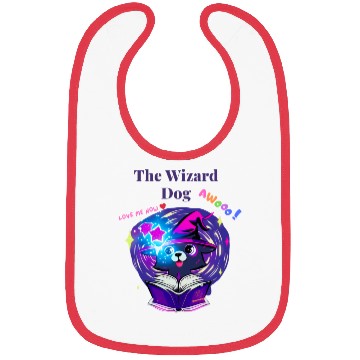 Discover The Wizard Dog Bibs