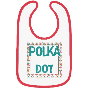 Discover Cool Polka Dot Premium Bibs