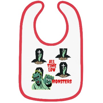 Discover Zombies Bibs