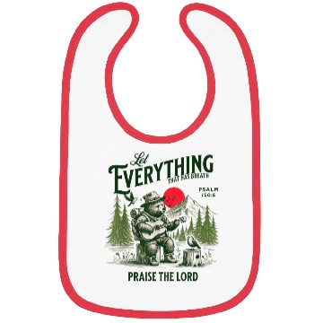 Discover Christian Bible Verse Bear Let Everything That Bre Bibs