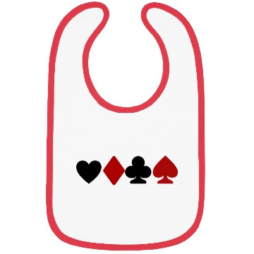 Discover playing card lovers Bibs