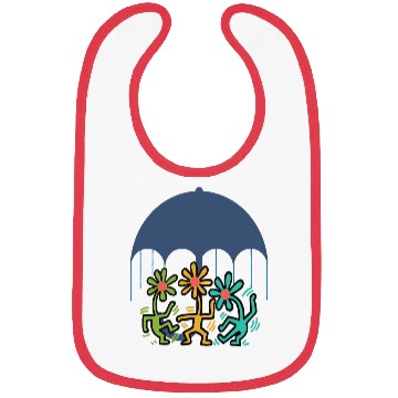 Discover people dance flower Bibs