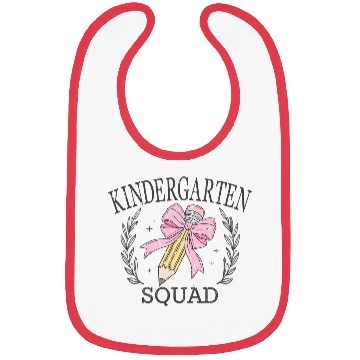 Discover Kindergarten Squad - Back to School Matching Bibs