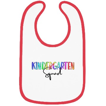 Discover Kindergarten Squad - Back to School Matching Bibs
