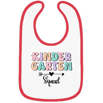 Discover Kindergarten Squad - Back to School Matching Bibs