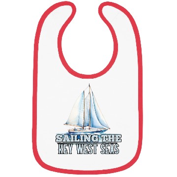 Discover West Keys SAILING THE KEY-WEST SEAS Sailor Bibs
