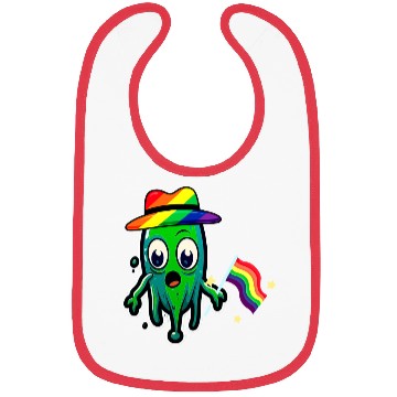 Discover Rainbow Lgbtq Weird Creature Bibs