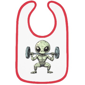 Discover Alien at the Gym Bibs
