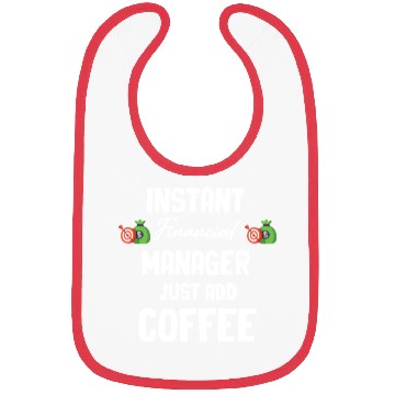 Discover Instant Financial Manager Just Add Coffee Banking Bibs