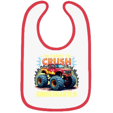 Discover I'm Ready To Crush Kindergarten Bibs