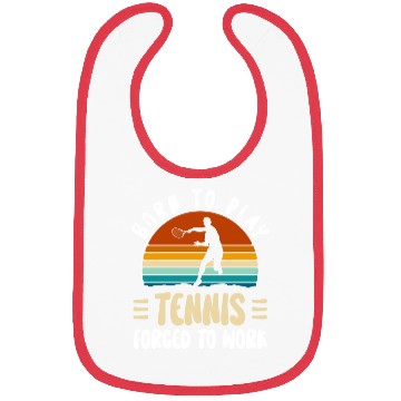 Discover Tennis Player Game Wimbledon Ball Bibs