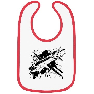 Discover Aircraft Splotch Bibs