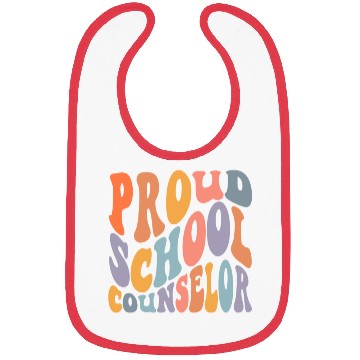 Discover School Counselor Proud School Bibs