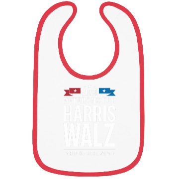 Discover Veterans For Harris Walz 2024 Presidential Bibs