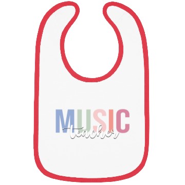 Discover Music Teacher School Musician Bibs