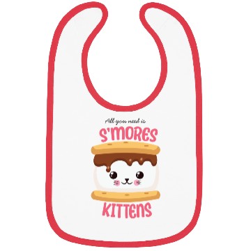 Discover All You Need Is S'mores Kittens Bibs