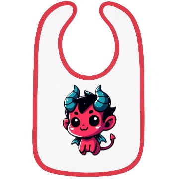 Discover Cute Little Devil Bibs