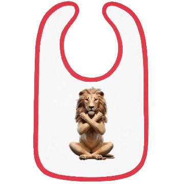 Discover Lion Yoga Bibs