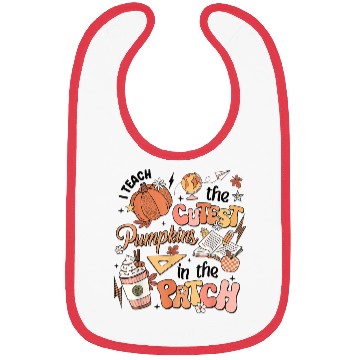 Discover I Teach The Cutest Pumpkins In The Patch Autumn Fa Bibs