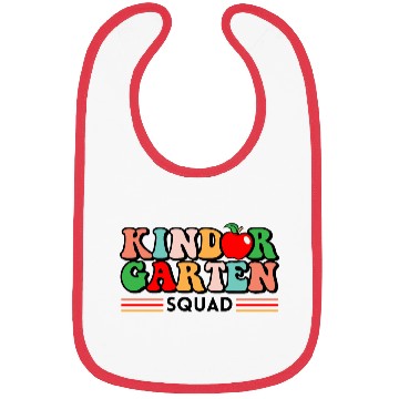 Discover Kindergarten Squad - Kindergarten Teacher Bibs