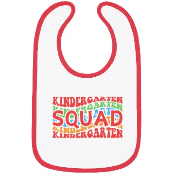 Discover Kindergarten Squad - Kindergarten Teacher Bibs
