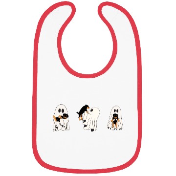 Discover Ghost Dogs Halloween Bibs