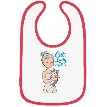 Discover cat lady Bibs