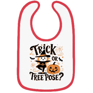 Discover Trick or Tree Pose Bibs