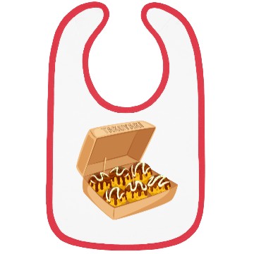 Discover Japanese Takoyaki Box Bibs