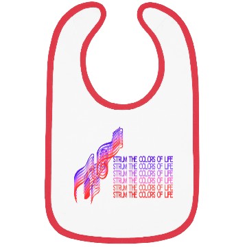 Discover Abstract Strings - Guitar Bibs