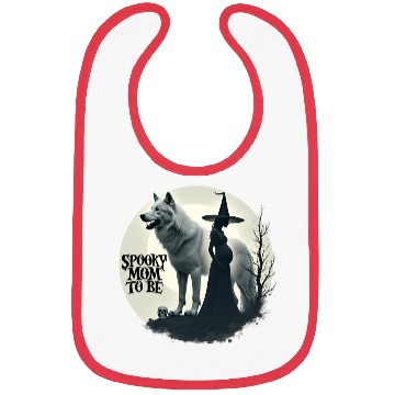 Discover Spooky Mom To Be Baby Announcement Bibs