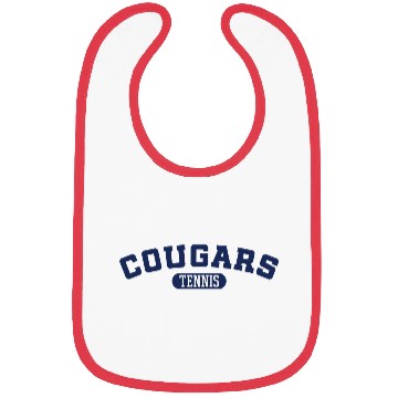 Discover Cougars Tennis Design 2 Bibs