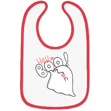 Discover Hey Boo! Cute ghost Bibs