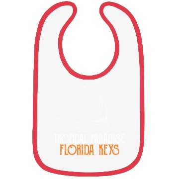 Discover West Keys TROPICAL PARADISE FLORIDA KEYS Bibs