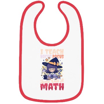 Discover Halloween Math Teacher I Teach Some Call Math Bibs