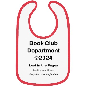 Discover "Book Club" Y2K Streetwear Typography Bibs