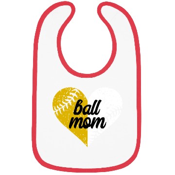 Discover Softball Mom Funny Mommy Mother's Day Bibs