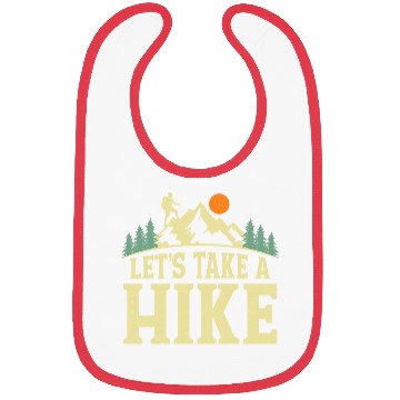 Discover Let's Take A Hike Hiker Hiking Bibs