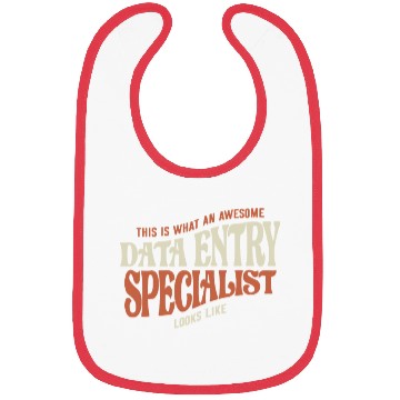Discover Proud Data Entry Specialist Bibs