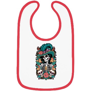 Discover Skull Lady Bibs