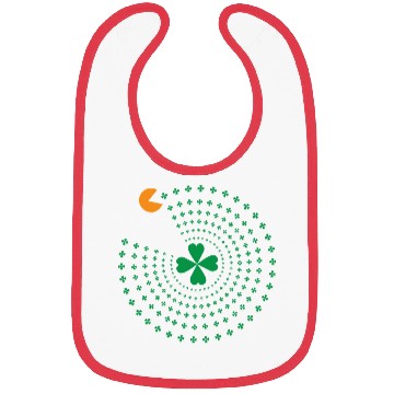 Discover St Patrick Pacman Bibs