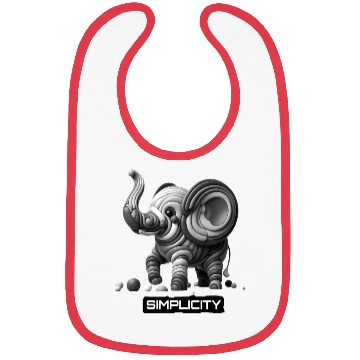 Discover Simply Adorable: Baby Elephant - Simplicity Bibs