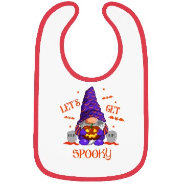 Discover Halloween Gnomes, Happy Halloween Bibs