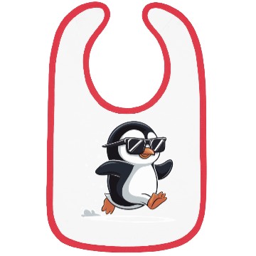 Discover Jogging Penguin Jogger Running Winter Cool Penguin Bibs
