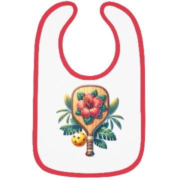 Discover Hibiscus Flower Pickleball Bibs